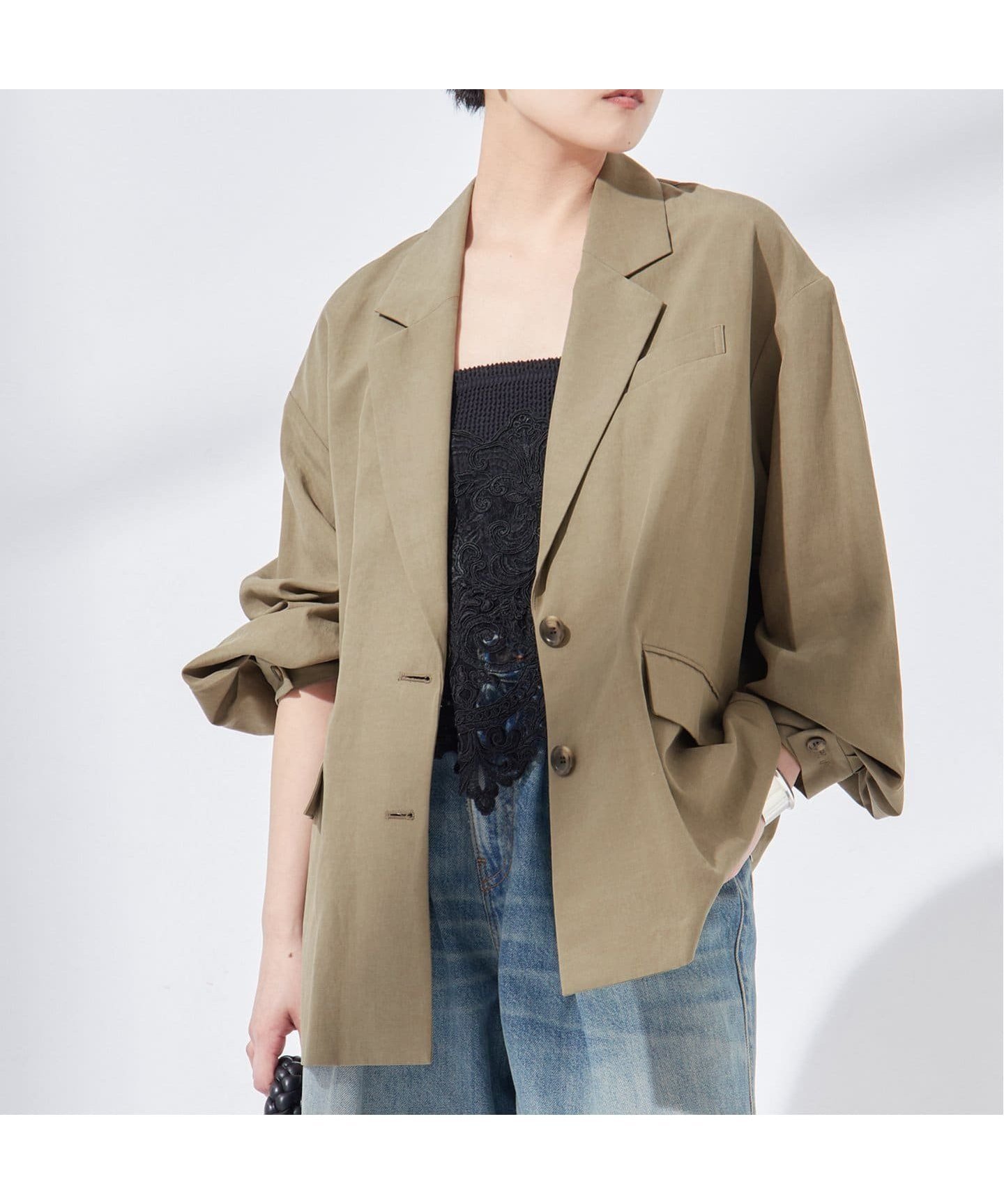 【ジャーナルスタンダード レサージュ/journal standard L'essage】の《追加》リノリオグログランジャケット 人気、トレンドファッション・服の通販 founy(ファニー) 　ファッション　Fashion　レディースファッション　Fashion for Women　アウター　Coat / Outerwear Collection　レディースジャケット・軽アウター　Jackets　2025年　2025　2025春夏・S/S　Spring/Summer 2025 SS25　 other-1|ID: prp329100004487545 ipo3291000000032644925