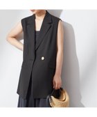 【ジャーナルスタンダード レサージュ/journal standard L'essage】の《追加》綿麻ゴールドボタンベスト 人気、トレンドファッション・服の通販 founy(ファニー) ファッション Fashion レディースファッション WOMEN アウター Coat Outerwear トップス・カットソー Tops/Tshirt ベスト/ジレ Gilets/Vests 2025年 2025 2025春夏・S/S Ss,Spring/Summer,2025 thumbnail ブラック|ID: prp329100004487562 ipo3291000000031838608
