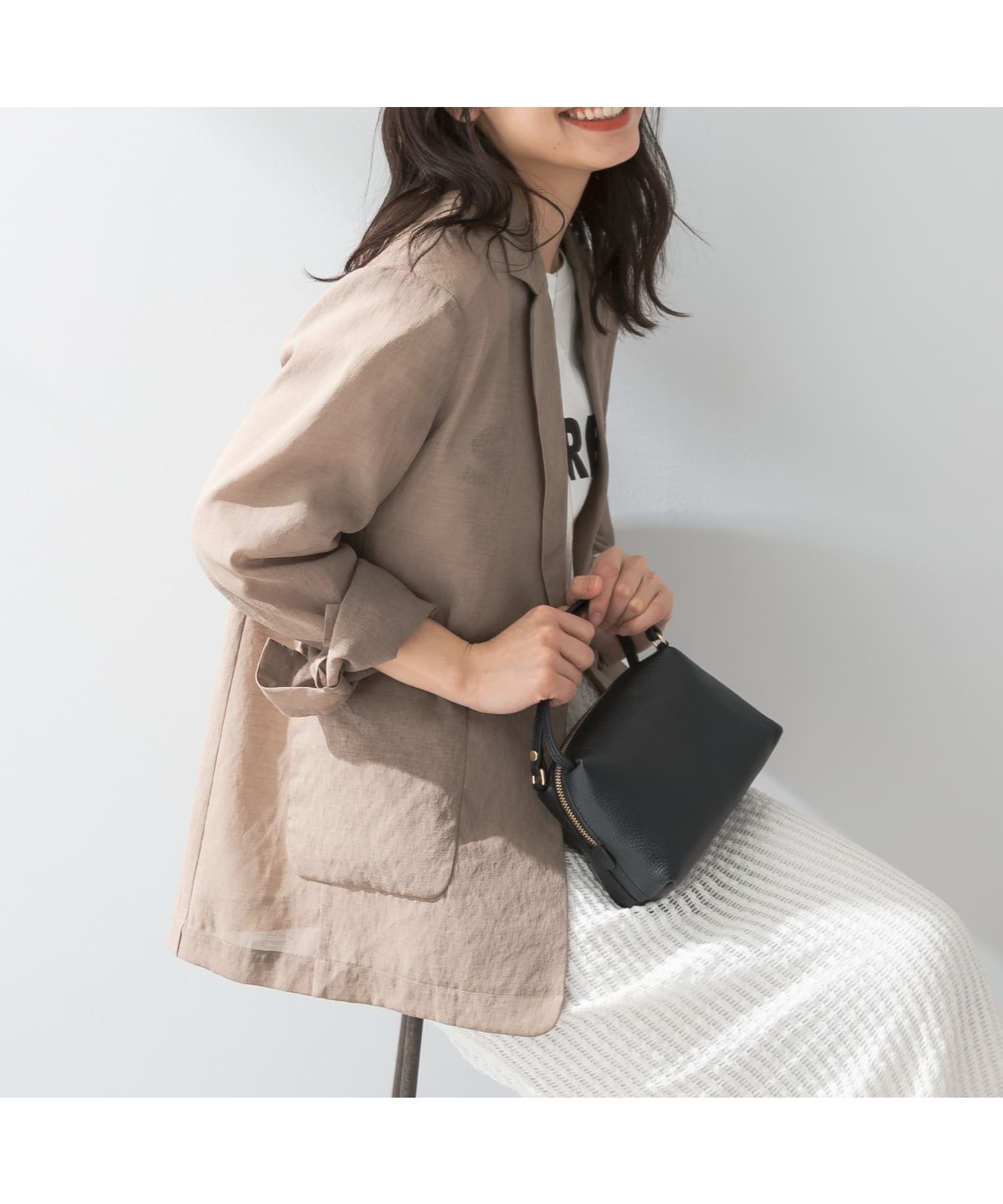 【アーバンリサーチ ロッソ/URBAN RESEARCH ROSSO】のF by ROSSO シアーシャツジャケット インテリア・キッズ・メンズ・レディースファッション・服の通販 founy(ファニー) 　ファッション　Fashion　レディースファッション　WOMEN　アウター　Coat Outerwear　ジャケット　Jackets　2025年　2025　2025春夏・S/S　Ss,Spring/Summer,2025　おすすめ　Recommend　シアー　Sheer　ジャケット　Jacket　ベーシック　Basic　エレガント 上品　Elegant　夏　Summer　S/S・春夏　Ss・Spring/Summer　MOCHA|ID: prp329100004487572 ipo3291000000031733428