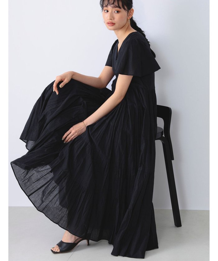 【デミルクス ビームス/Demi-Luxe BEAMS】の【別注】MARIHA / エンジェルのワンピース 25SS 旅行 お呼ばれ インテリア・キッズ・メンズ・レディースファッション・服の通販 founy(ファニー) https://founy.com/ ファッション Fashion レディースファッション WOMEN ワンピース Dress インド India サンダル Sandals スニーカー Sneakers スポーツ Sports スリーブ Sleeve ティアード Tiered ネップ Nep Yarn フェミニン Feminine フレア Flare プリント Print 別注 Special Order おすすめ Recommend 旅行 Travel 2025年 2025 2025春夏・S/S Ss,Spring/Summer,2025 |ID: prp329100004487603 ipo3291000000031989899