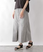 【グローバルワーク/GLOBAL WORK】のGOODデニムアイラインスカート/117770 人気、トレンドファッション・服の通販 founy(ファニー) ファッション Fashion レディースファッション WOMEN スカート Skirt おすすめ Recommend スリット Slit デニム Denim フリンジ Fringe フロント Front ポケット Pocket 楽ちん Easy thumbnail ライトグレー14|ID: prp329100004487617 ipo3291000000031841381