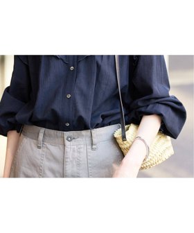 【スローブ イエナ/SLOBE IENA】の《WEB・一部店舗限定/追加 》フリルピンタックブラウス 人気、トレンドファッション・服の通販 founy(ファニー) ファッション Fashion レディースファッション WOMEN トップス・カットソー Tops/Tshirt シャツ/ブラウス Shirts/Blouses 2025年 2025 |ID:prp329100004487696