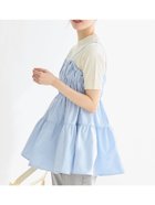 【コカ/COCA】のパリフワギャザーキャミチュニック Lt.blue|ID: prp329100004487877 ipo3291000000031948094