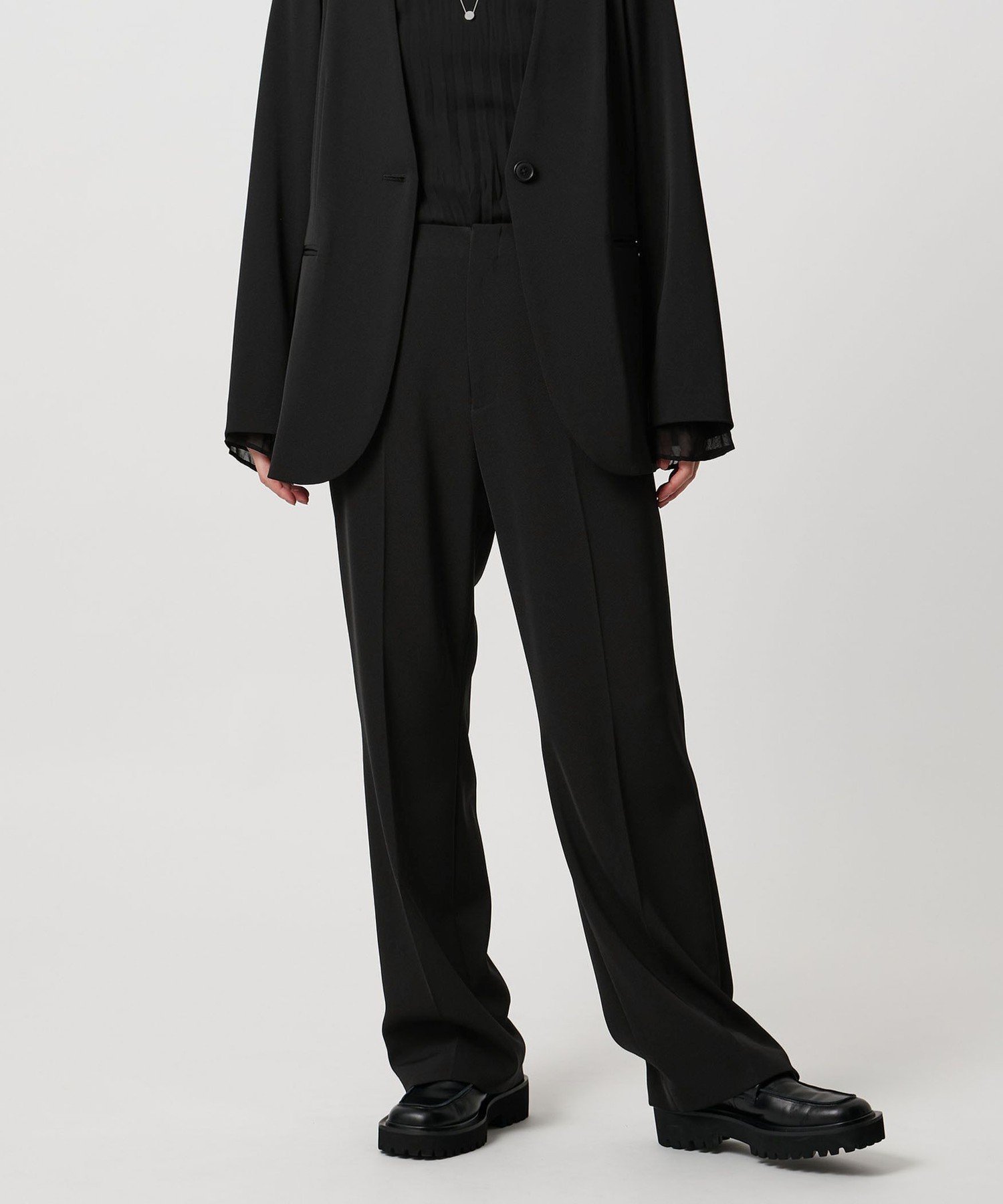 【ユナイテッドアローズ/UNITED ARROWS】のMARW UNITED ARROWS ツイル フレアパンツ インテリア・キッズ・メンズ・レディースファッション・服の通販 founy(ファニー) ファッション Fashion レディースファッション Fashion for Women パンツ Pants & Trousers シンプル Simple, Minimal ジャケット Jacket, Outerwear ツイル Twist, Twisted Detail ドレープ Drape, Draping Fabric 定番 Standard, Basic Item 人気 Popular, Best Seller フレア Flare, Flared ポケット Pocket, Pocket Detail エレガント 上品 Elegant ビジネス 仕事 通勤 Business / Work / Commuting BLACK|ID: prp329100004488221 ipo3291000000034453451