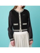 【ファーファー/FURFUR】の袖シアードッキングカーディガン 人気、トレンドファッション・服の通販 founy(ファニー) ファッション Fashion レディースファッション WOMEN トップス・カットソー Tops/Tshirt カーディガン Cardigans カーディガン Cardigan シアー Sheer ドッキング Docking thumbnail BLK[009]|ID: prp329100004488431 ipo3291000000031922238