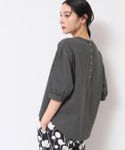 【デッサン/Dessin】の【360度可愛い・洗える】バックヘンリーカットソー(5分袖/XS~L) 人気、トレンドファッション・服の通販 founy(ファニー) ファッション Fashion レディースファッション WOMEN トップス・カットソー Tops/Tshirt カットソー Cut and Sewn カットソー Cut And Sew シンプル Simple バルーン Balloon ラウンド Round ワンポイント One Point 人気 Popularity 洗える Washable thumbnail チャコールグレー|ID: prp329100004488445 ipo3291000000031946137