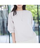 【デッサン/Dessin】の【360度可愛い・洗える】バックヘンリーカットソー(5分袖/XS~L) 人気、トレンドファッション・服の通販 founy(ファニー) ファッション Fashion レディースファッション WOMEN トップス・カットソー Tops/Tshirt カットソー Cut and Sewn カットソー Cut And Sew シンプル Simple バルーン Balloon ラウンド Round ワンポイント One Point 人気 Popularity 洗える Washable thumbnail グレージュ|ID: prp329100004488445 ipo3291000000031946141