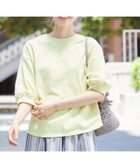【デッサン/Dessin】の【360度可愛い・洗える】バックヘンリーカットソー(5分袖/XS~L) イエロー|ID: prp329100004488445 ipo3291000000032191997