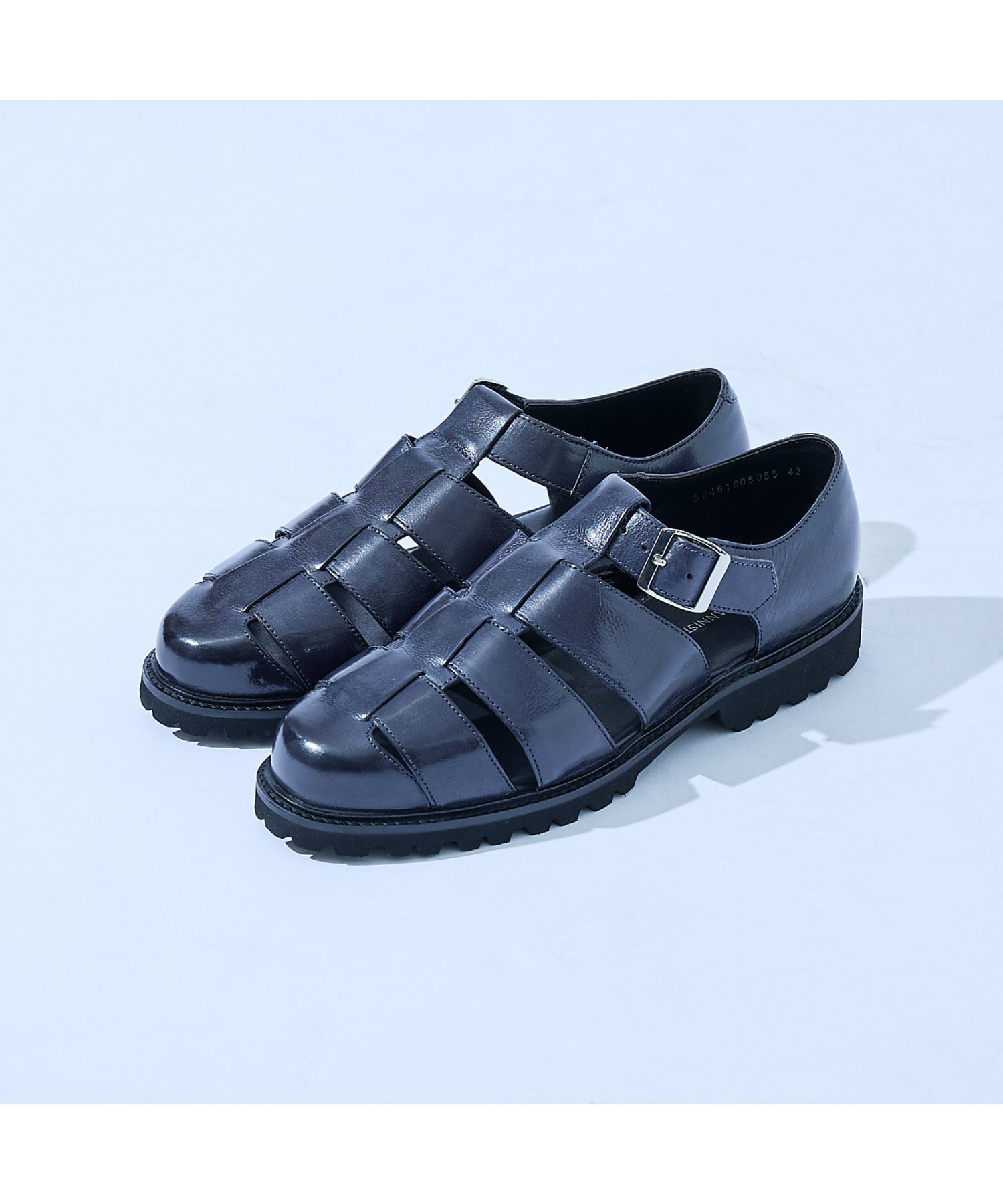 【アルフレッド バニスター/alfredoBANNISTER / MEN】のボリュームソール グルカサンダル / グルカシューズ インテリア・キッズ・メンズ・レディースファッション・服の通販 founy(ファニー) 　ファッション　Fashion　メンズファッション　Men's Style Online　シューズ・靴　Shoes/Men　サンダル　Sandals　インソール　Insole　サンダル　Sandals　スニーカー　Sneakers　ソックス　Socks　バランス　Balance　フォルム　Form　ライニング　Lining　ラバー　Rubber　エレガント 上品　Elegant　定番　Standard　ネイビー|ID: prp329100004488728 ipo3291000000032626952