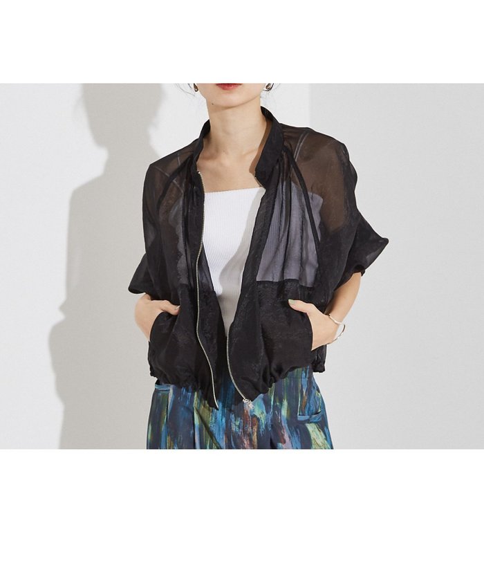 【その他のブランド/Other】のシアー ライトブルゾン インテリア・キッズ・メンズ・レディースファッション・服の通販 founy(ファニー) https://founy.com/ ファッション Fashion レディースファッション WOMEN アウター Coat Outerwear ブルゾン Blouson/Jackets カーディガン Cardigan シアー Sheer スピンドル Spindle ブルゾン Blouson ポケット Pocket ラップ Wrap ロング Long |ID: prp329100004488763 ipo3291000000031781036