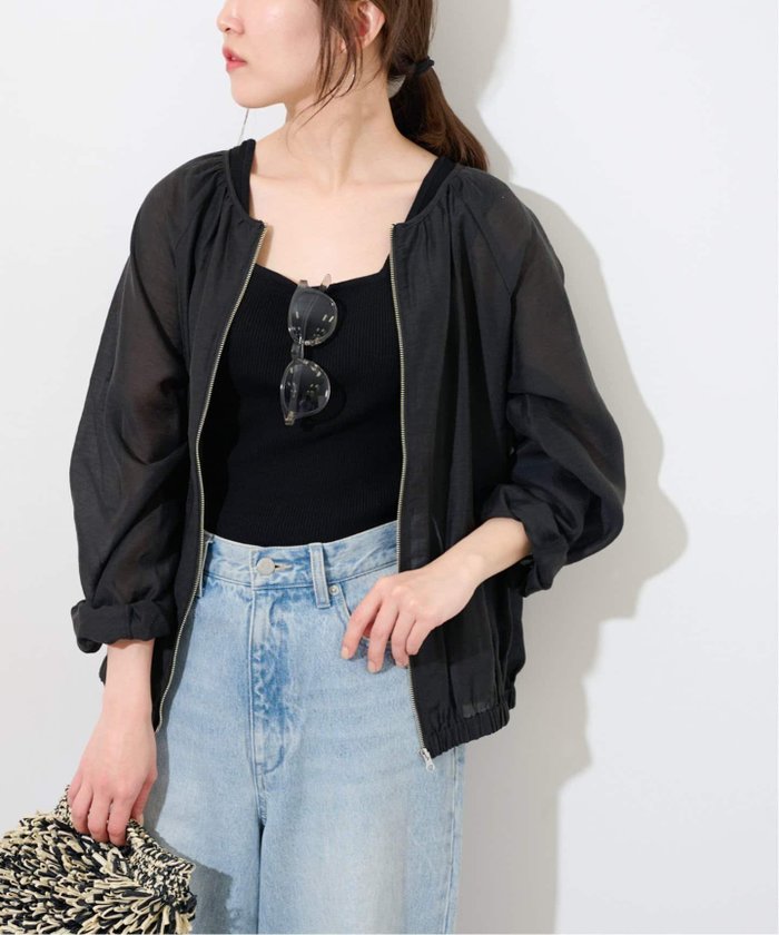 【ジャーナルスタンダード レリューム/JOURNAL STANDARD relume】のシアージップブルゾン インテリア・キッズ・メンズ・レディースファッション・服の通販 founy(ファニー) https://founy.com/ ファッション Fashion レディースファッション WOMEN アウター Coat Outerwear ブルゾン Blouson/Jackets 2025年 2025 2025春夏・S/S Ss,Spring/Summer,2025 おすすめ Recommend ギャザー Gather シアー Sheer リネン Linen 夏 Summer |ID: prp329100004488784 ipo3291000000031867871