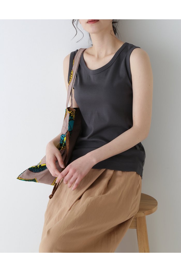 【ヒューマンウーマン/HUMAN WOMAN】のオーガニックコットンタンクトップ インテリア・キッズ・メンズ・レディースファッション・服の通販 founy(ファニー) https://founy.com/ ファッション Fashion レディースファッション WOMEN おすすめ Recommend インナー Inner カッティング Cutting スタンダード Standard タンク Tank ベーシック Basic |ID: prp329100004488809 ipo3291000000031997660