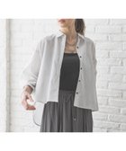【グローバルワーク/GLOBAL WORK】のイージーケアリネンバックフレアシャツ/288648 人気、トレンドファッション・服の通販 founy(ファニー) ファッション Fashion レディースファッション WOMEN トップス・カットソー Tops/Tshirt シャツ/ブラウス Shirts/Blouses バッグ Bag おすすめ Recommend サロペット Overalls デニム Denim バランス Balance フレア Flare ボトム Bottom リネン Linen 夏 Summer 春 Spring S/S・春夏 Ss・Spring/Summer thumbnail オフストライプ10|ID: prp329100004489280 ipo3291000000031650321