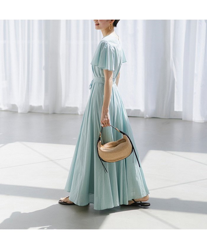 【デミルクス ビームス/Demi-Luxe BEAMS】の【別注】MARIHA / マドモアゼル ソリッド ワンピース 25SS 旅行 お呼ばれ インテリア・キッズ・メンズ・レディースファッション・服の通販 founy(ファニー) https://founy.com/ ファッション Fashion レディースファッション Fashion for Women ワンピース Dresses インド Indian Textile エレガント 上品 Elegant コンパクト Compact, Small Size サンダル Sandals, Summer Shoes ジュエリー Jewelry, Accessories スリーブ Sleeve, Long Sleeve / Short Sleeve デコルテ Décolleté, Neckline ドレス Dress, One-Piece ネップ Nepp, Slub Yarn フィット Fit, Slim Fit フラット Flat, Flat Shoes フレア Flare, Flared プリント Print, Printed Pattern 別注 Limited Edition, Custom Order リゾート Resort, Vacation Style リボン Ribbon, Bow おすすめ Recommended / Our Picks 旅行 Travel 2025年 2025 2025春夏・S/S Spring/Summer 2025 SS25 |ID: prp329100004489431 ipo3291000000032713975