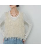 【ジーナシス/JEANASiS】のループフリンジヤーンNS 人気、トレンドファッション・服の通販 founy(ファニー) ファッション Fashion レディースファッション WOMEN インナー Inner シンプル Simple フリンジ Fringe ベスト Vest ベーシック Basic ボトム Bottom ループ Loop 夏 Summer 春 Spring S/S・春夏 Ss・Spring/Summer thumbnail オフホワイト|ID: prp329100004489663 ipo3291000000031913803
