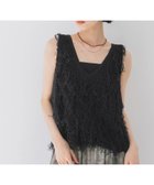 【ジーナシス/JEANASiS】のループフリンジヤーンNS 人気、トレンドファッション・服の通販 founy(ファニー) ファッション Fashion レディースファッション WOMEN インナー Inner シンプル Simple フリンジ Fringe ベスト Vest ベーシック Basic ボトム Bottom ループ Loop 夏 Summer 春 Spring S/S・春夏 Ss・Spring/Summer thumbnail ブラック|ID: prp329100004489663 ipo3291000000031913804