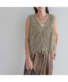 【ジーナシス/JEANASiS】のループフリンジヤーンNS 人気、トレンドファッション・服の通販 founy(ファニー) ファッション Fashion レディースファッション WOMEN インナー Inner シンプル Simple フリンジ Fringe ベスト Vest ベーシック Basic ボトム Bottom ループ Loop 夏 Summer 春 Spring S/S・春夏 Ss・Spring/Summer thumbnail グレージュ|ID: prp329100004489663 ipo3291000000031913805