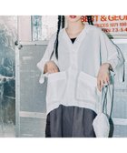 【ニコアンド/niko and】のMODE NORM CORE コットンシアーワークシャツジャケット 人気、トレンドファッション・服の通販 founy(ファニー) ファッション Fashion レディースファッション WOMEN アウター Coat Outerwear ジャケット Jackets おすすめ Recommend インナー Inner キャミ Cami シアー Sheer ジャケット Jacket ジョーゼット Georgette タンク Tank フェミニン Feminine ボトム Bottom ワーク Work 夏 Summer 春 Spring 羽織 Haori thumbnail オフ白|ID: prp329100004489685 ipo3291000000031998337