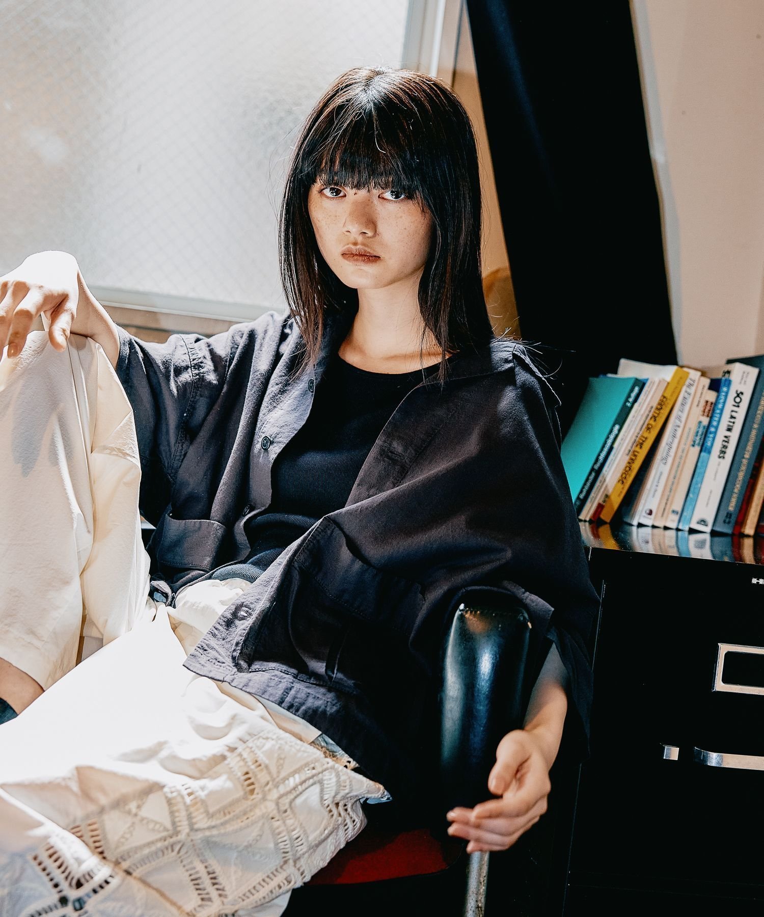 【ニコアンド/niko and】のMODE NORM CORE コットンシアーワークシャツジャケット インテリア・キッズ・メンズ・レディースファッション・服の通販 founy(ファニー) 　ファッション　Fashion　レディースファッション　WOMEN　アウター　Coat Outerwear　ジャケット　Jackets　おすすめ　Recommend　インナー　Inner　キャミ　Cami　シアー　Sheer　ジャケット　Jacket　ジョーゼット　Georgette　タンク　Tank　フェミニン　Feminine　ボトム　Bottom　ワーク　Work　夏　Summer　春　Spring　羽織　Haori　ブラック|ID: prp329100004489685 ipo3291000000031998338