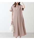 【ナチュラルクチュール/natural couture】の【mamamo】osono楽ちん2WAYリップルワンピース ピンクベージュ|ID: prp329100004489737 ipo3291000000031782682