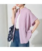 【フリークスストア/FREAK'S STORE】のナチュラル ポコポコ フレンチスリーブ ブラウス【限定展開】 25SS 人気、トレンドファッション・服の通販 founy(ファニー) ファッション Fashion レディースファッション WOMEN トップス・カットソー Tops/Tshirt シャツ/ブラウス Shirts/Blouses 2025年 2025 2025春夏・S/S Ss,Spring/Summer,2025 キャップ Cap スウェット Sweat スラックス Slacks スリーブ Sleeve フレンチ French ワイド Wide thumbnail ラベンダー|ID: prp329100004489851 ipo3291000000031758386