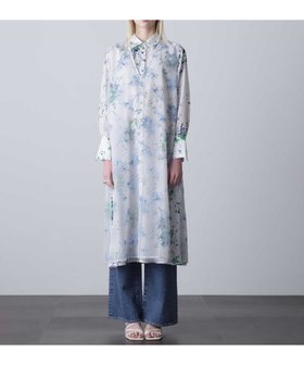 【ローズバッド/ROSE BUD】のフラワープリントレイヤードワンピース 人気、トレンドファッション・服の通販 founy(ファニー) ファッション Fashion レディースファッション WOMEN ワンピース Dress おすすめ Recommend とろみ Thickness オーガンジー Organdy タンク Tank ドレス Dress プリント Print 結婚式 Wedding Ceremony |ID:prp329100004489877