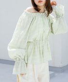 【ケービーエフ/KBF / URBAN RESEARCH】の2WAYオフショルブラウス L.GREEN|ID: prp329100004489903 ipo3291000000031989737