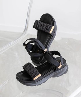 【ランダ/RANDA】のギャザーベルトスポーツサンダル 人気、トレンドファッション・服の通販 founy(ファニー) ファッション Fashion レディースファッション WOMEN ベルト Belts スポーツウェア Sportswear サンダル / ミュール Sandals ギャザー Gather クッション Cushion サンダル Sandals スポーツ Sports ベーシック Basic ラップ Wrap |ID:prp329100004490073