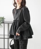 【その他のブランド/Other】のアシンメトリー ペプラムプルオーバー 長袖ブラック|ID: prp329100004490193 ipo3291000000031969469