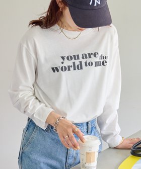 【ディスコート/Discoat】の【WEB限定】アメリカンロゴロングTシャツ 人気、トレンドファッション・服の通販 founy(ファニー) ファッション Fashion レディースファッション WOMEN トップス・カットソー Tops/Tshirt シャツ/ブラウス Shirts/Blouses ロング / Tシャツ T-Shirts アメリカン American インナー Inner シンプル Simple スリーブ Sleeve トレンド Trend プリント Print ロング Long 定番 Standard |ID:prp329100004490301