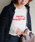 【ディスコート/Discoat】の【WEB限定】アメリカンロゴロングTシャツ ホワイトその他3|ID: prp329100004490301 ipo3291000000031998117
