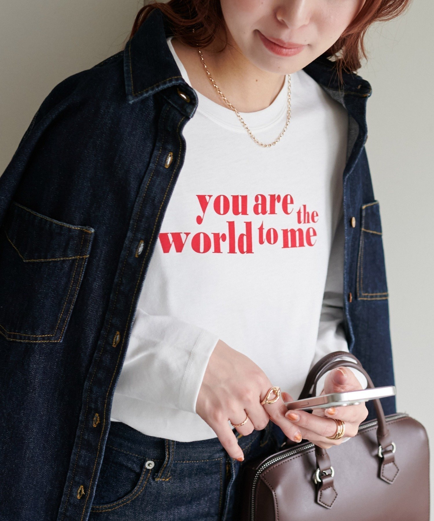 【ディスコート/Discoat】の【WEB限定】アメリカンロゴロングTシャツ インテリア・キッズ・メンズ・レディースファッション・服の通販 founy(ファニー) 　ファッション　Fashion　レディースファッション　WOMEN　トップス・カットソー　Tops/Tshirt　シャツ/ブラウス　Shirts/Blouses　ロング / Tシャツ　T-Shirts　アメリカン　American　インナー　Inner　シンプル　Simple　スリーブ　Sleeve　トレンド　Trend　プリント　Print　ロング　Long　定番　Standard　ホワイトその他3|ID: prp329100004490301 ipo3291000000031998117