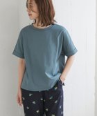 【アーバンリサーチ ドアーズ/URBAN RESEARCH DOORS】の『UR TECH』コットンロールスリーブプルオーバー BLUE|ID: prp329100004490403 ipo3291000000031912712