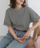 【アーバンリサーチ ドアーズ/URBAN RESEARCH DOORS】の『UR TECH』コットンロールスリーブプルオーバー OFF×BLK|ID: prp329100004490403 ipo3291000000031912714