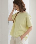 【アーバンリサーチ ドアーズ/URBAN RESEARCH DOORS】の『UR TECH』コットンロールスリーブプルオーバー YELLOW|ID: prp329100004490403 ipo3291000000031912716