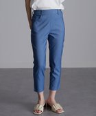 【ラナン/Ranan】の機能付美脚クロップドパンツ 人気、トレンドファッション・服の通販 founy(ファニー) ファッション Fashion レディースファッション WOMEN パンツ Pants ストレッチ Stretch 夏 Summer thumbnail デニムチョウブルー|ID: prp329100004490443 ipo3291000000032339995
