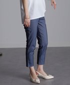 【ラナン/Ranan】の機能付美脚クロップドパンツ 人気、トレンドファッション・服の通販 founy(ファニー) ファッション Fashion レディースファッション WOMEN パンツ Pants ストレッチ Stretch 夏 Summer thumbnail デニムチョウインディゴ|ID: prp329100004490443 ipo3291000000032339998
