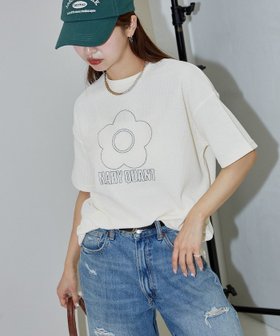 【フリークスストア/FREAK'S STORE】の刺繍 ワッフルTシャツ 限定展開 25SS 人気、トレンドファッション・服の通販 founy(ファニー) ファッション Fashion レディースファッション Fashion for Women トップス・カットソー Cut & Sew Tops シャツ・ブラウス・オフィスカジュアル Elegant Blouses & Button-Ups ロングTシャツ・Tシャツ Longline T-Shirts & Tees スペシャル Special, Limited Edition ミニスカート Mini Skirt, Short Skirt モチーフ Motif, Design Theme リアル Real, Realistic ワッフル Waffle, Waffle Knit S/S・春夏 SS, Spring/Summer, Warm Season おすすめ Recommended / Our Picks 夏 Summer 2025年 2025 2025春夏・S/S Spring/Summer 2025 SS25 |ID:prp329100004490639