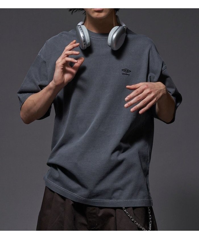 【フリークスストア/FREAK'S STORE】の別注 UMBRO ピグメントクルーネックTシャツ【限定展開】 25SS インテリア・キッズ・メンズ・レディースファッション・服の通販 founy(ファニー) 　ファッション　Fashion　レディースファッション　WOMEN　トップス・カットソー　Tops/Tshirt　シャツ/ブラウス　Shirts/Blouses　ロング / Tシャツ　T-Shirts　2025年　2025　2025春夏・S/S　Ss,Spring/Summer,2025　シンプル　Simple　別注　Special Order　夏　Summer　S/S・春夏　Ss・Spring/Summer　ブラック|ID: prp329100004490661 ipo3291000000031752285