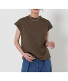 【ビューティ&ユース ユナイテッドアローズ/BEAUTY&YOUTH / UNITED ARROWS】のクルーネック フレンチスリーブ カットソー OLIVE|ID: prp329100004490663 ipo3291000000032527143