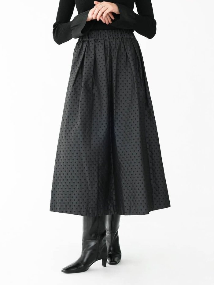 【ラシュッド/LASUD】のリバーシブルドットスカート インテリア・キッズ・メンズ・レディースファッション・服の通販 founy(ファニー) https://founy.com/ ファッション Fashion レディースファッション WOMEN スカート Skirt コラボ Collaboration ダブル Double ドット Dot フレア Flare リバーシブル Reversible エレガント 上品 Elegant |ID: prp329100004490982 ipo3291000000031906646