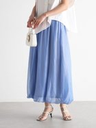 【ヴァン/Vin】のシフォンバルーンスカート 人気、トレンドファッション・服の通販 founy(ファニー) ファッション Fashion レディースファッション WOMEN スカート Skirt おすすめ Recommend カットソー Cut And Sew シフォン Chiffon バルーン Balloon 春 Spring thumbnail スカイブルー|ID: prp329100004491070 ipo3291000000031997136