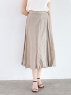 【ラシュッド/LASUD】のダイヤモンドワッシャーバルーンスカート ベージュ|ID: prp329100004491072 ipo3291000000033268703