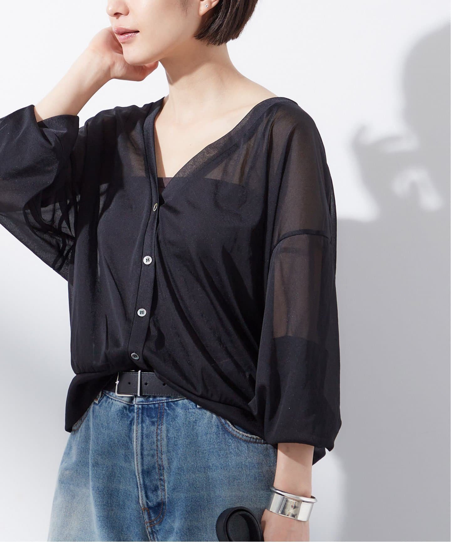 【ジャーナルスタンダード レサージュ/journal standard L'essage】の《追加 》オーガンジーカーディガン 人気、トレンドファッション・服の通販 founy(ファニー) 　ファッション　Fashion　レディースファッション　WOMEN　トップス・カットソー　Tops/Tshirt　カーディガン　Cardigans　2025年　2025　2025春夏・S/S　Ss,Spring/Summer,2025　オーガンジー　Organdy　カーディガン　Cardigan　 other-1|ID: prp329100004491222 ipo3291000000031664900