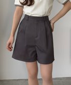 【ジュノア/JUNOAH】のcallautia ショートパンツ グレー|ID: prp329100004491290 ipo3291000000031994556