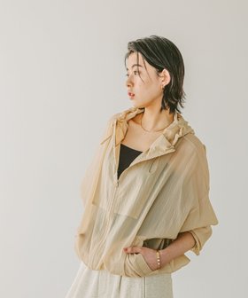 【ベイフロー/BAYFLOW】の季節の変わり目の羽織りに シアージップパーカー 人気、トレンドファッション・服の通販 founy(ファニー) ファッション Fashion レディースファッション WOMEN トップス・カットソー Tops/Tshirt パーカ Sweats おすすめ Recommend スポーツ Sports タフタ Taffeta ドローコード Draw Cord フェミニン Feminine 軽量 Lightweight |ID:prp329100004491573