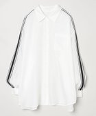 【ジーナシス/JEANASiS】のシアーラインシャツ 人気、トレンドファッション・服の通販 founy(ファニー) ファッション Fashion レディースファッション WOMEN トップス・カットソー Tops/Tshirt シャツ/ブラウス Shirts/Blouses おすすめ Recommend シアー Sheer シンプル Simple デニム Denim フレア Flare ボトム Bottom ワイド Wide ワーク Work 羽織 Haori thumbnail ホワイト|ID: prp329100004491602 ipo3291000000031799613