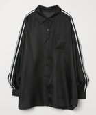 【ジーナシス/JEANASiS】のシアーラインシャツ 人気、トレンドファッション・服の通販 founy(ファニー) ファッション Fashion レディースファッション WOMEN トップス・カットソー Tops/Tshirt シャツ/ブラウス Shirts/Blouses おすすめ Recommend シアー Sheer シンプル Simple デニム Denim フレア Flare ボトム Bottom ワイド Wide ワーク Work 羽織 Haori thumbnail ブラック|ID: prp329100004491602 ipo3291000000031799614