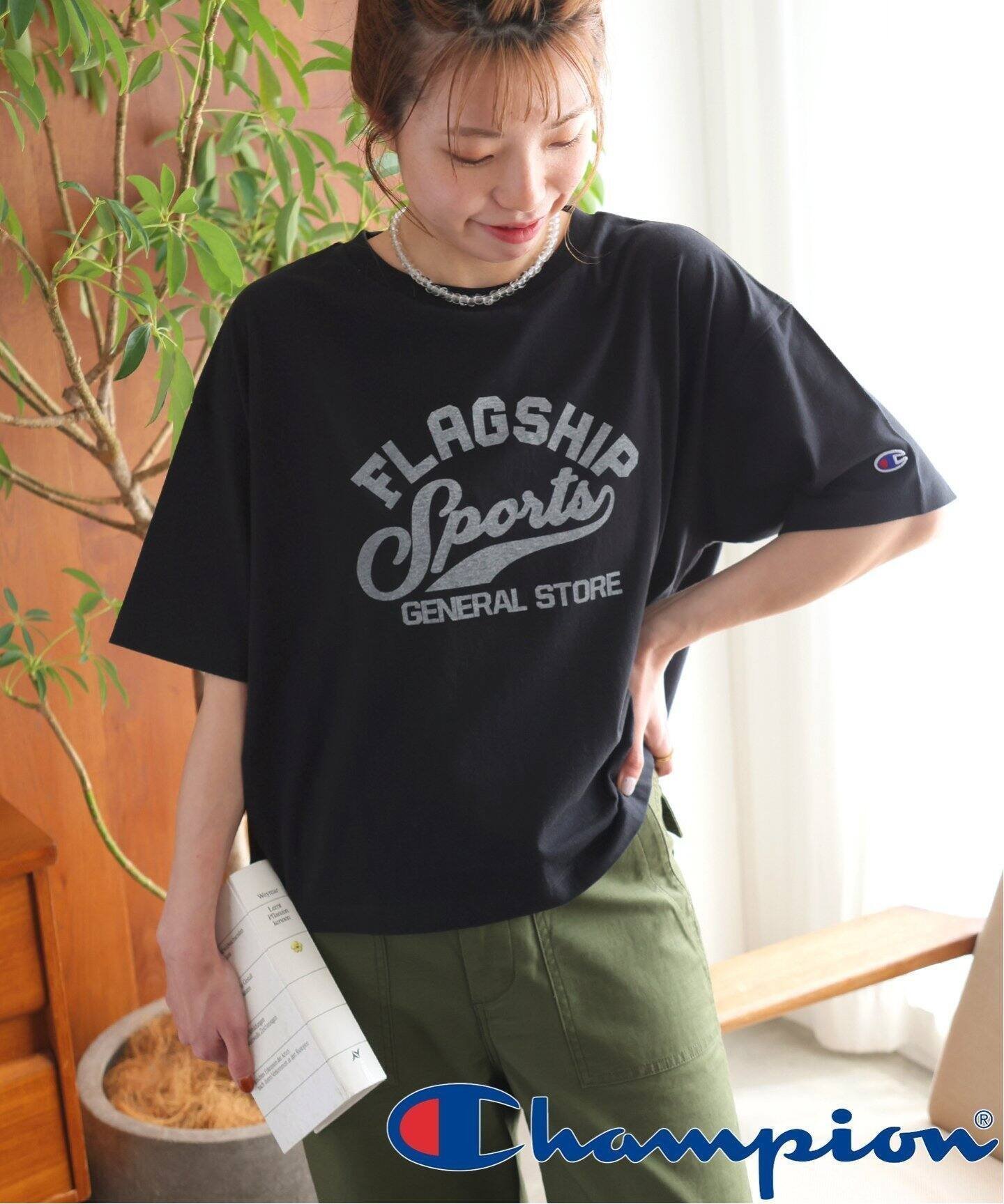 【ジャーナルスタンダード レリューム/JOURNAL STANDARD relume】の別注【Champion/チャンピオン】26/s Jersey Tee Tシャツ インテリア・キッズ・メンズ・レディースファッション・服の通販 founy(ファニー) 　ファッション　Fashion　レディースファッション　WOMEN　トップス・カットソー　Tops/Tshirt　シャツ/ブラウス　Shirts/Blouses　ロング / Tシャツ　T-Shirts　カラフル　Colorful　グラフィック　Graphic　スポーツ　Sports　ニューヨーク　New York　別注　Special Order　ワイド　Wide　おすすめ　Recommend　2025年　2025　2025春夏・S/S　Ss,Spring/Summer,2025　ブラック|ID: prp329100004491684 ipo3291000000032307346