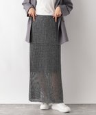 【グローバルワーク/GLOBAL WORK】のメッシュ編みラメIラインスカート/143961 ブラックラメ09|ID: prp329100004491818 ipo3291000000031956088